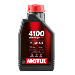 Motul 10W40 4100 Syn-nergy Spec Engine Oil (1L) (Mercedes, PSA, Renault, Volkswagen)